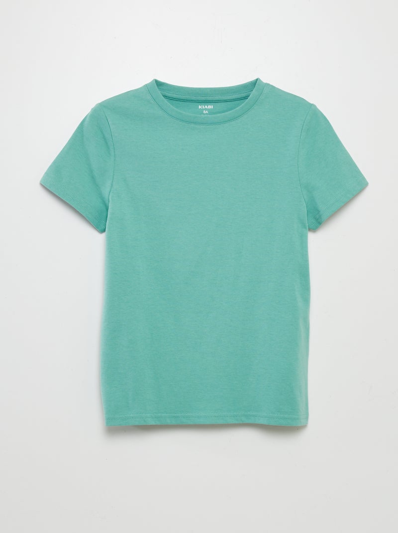 Camiseta de punto VERDE - Kiabi