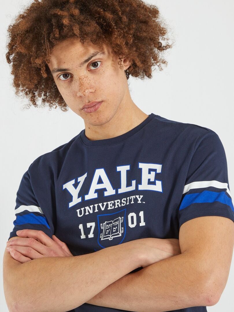 Camiseta de punto 'YALE' AZUL - Kiabi
