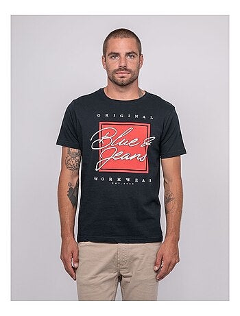 Camiseta de puro algodón con estampado JABLOTE