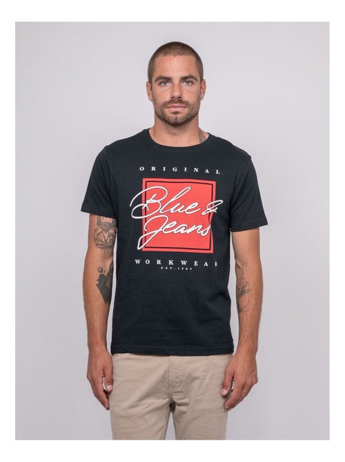 Camiseta de puro algodón con estampado JABLOTE - Kiabi
