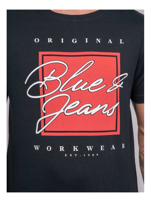 Camiseta de puro algodón con estampado JABLOTE - Kiabi