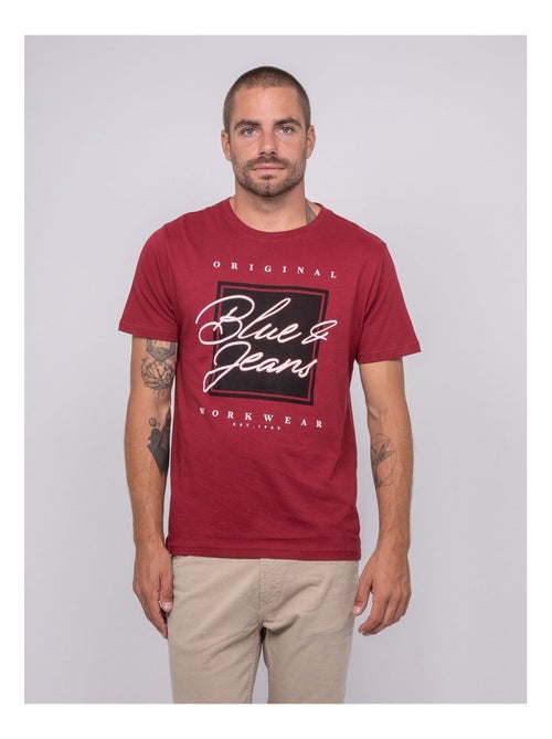 Camiseta de puro algodón con estampado JABLOTE - Kiabi