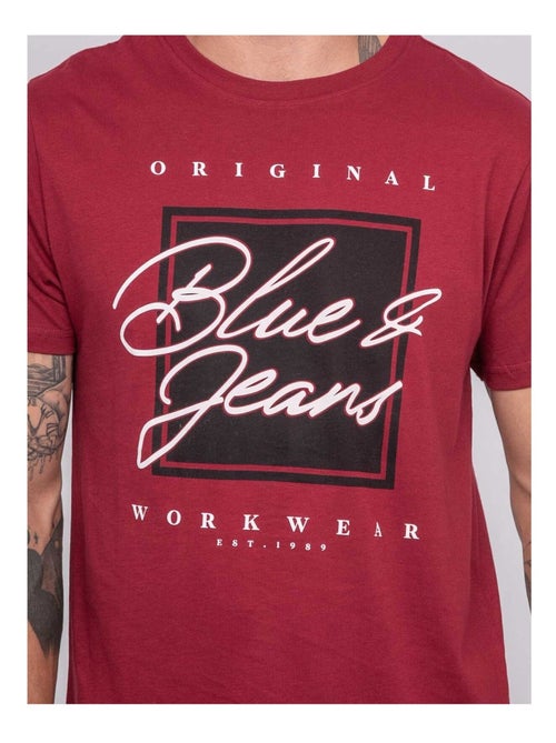 Camiseta de puro algodón con estampado JABLOTE - Kiabi
