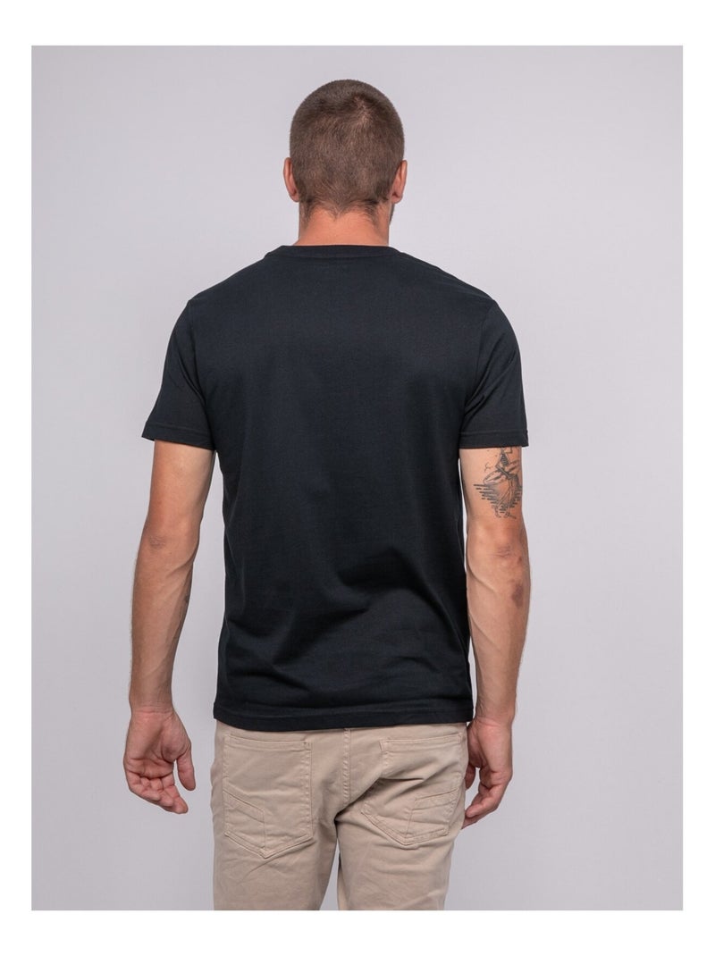 Camiseta de puro algodón con estampado JABLOTE Negro - Kiabi