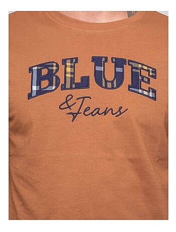 Camiseta de puro algodón con estampado JACKHORN