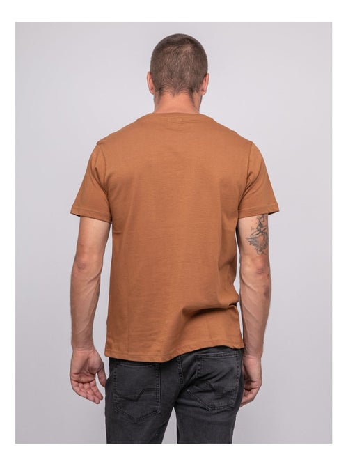 Camiseta de puro algodón con estampado JACKHORN - Kiabi