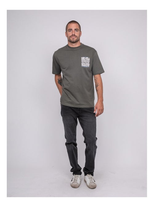Camiseta de puro algodón con estampado JARGNOL - Kiabi