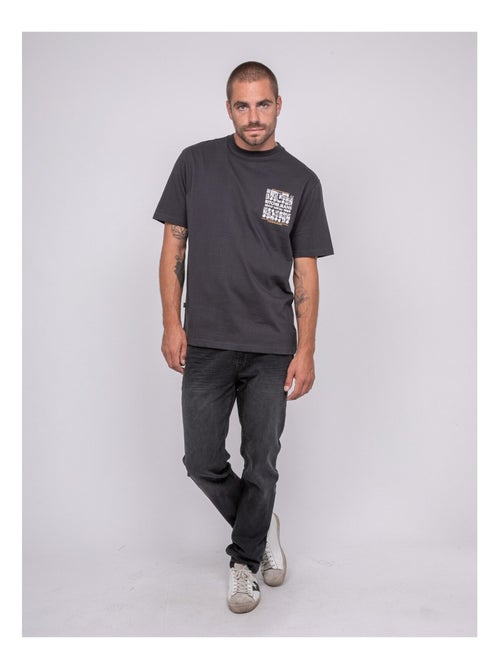Camiseta de puro algodón con estampado JARGNOL - Kiabi