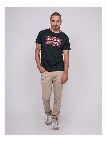 Camiseta de puro algodón con estampado JORDIPAL