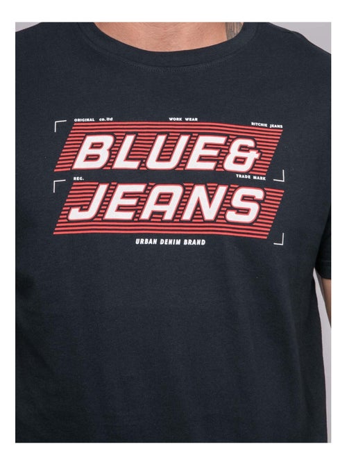 Camiseta de puro algodón con estampado JORDIPAL - Kiabi