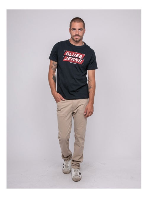 Camiseta de puro algodón con estampado JORDIPAL - Kiabi