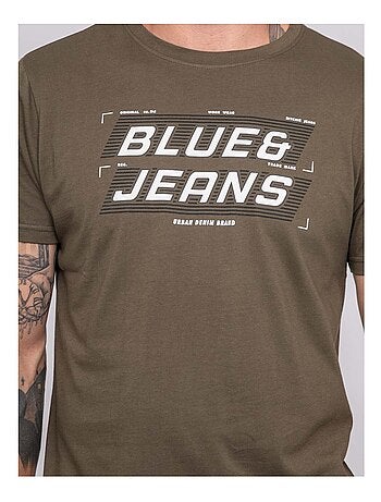 Camiseta de puro algodón con estampado JORDIPAL