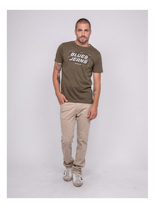 Camiseta de puro algodón con estampado JORDIPAL - Kiabi