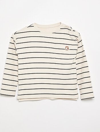 Camiseta de rayas - colección fácil de poner