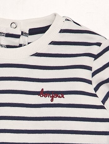 Camiseta de rayas