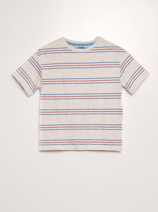 Camiseta de rayas de colores