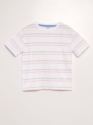 Camiseta de rayas de colores