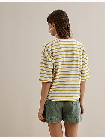 Camiseta de rayas, MO Fashion
