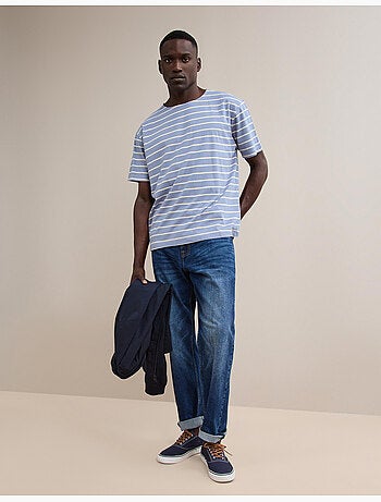 Camiseta de rayas, mo fashion