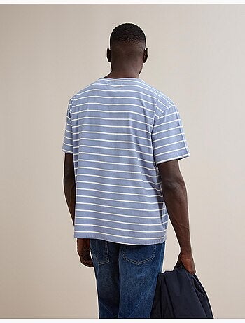 Camiseta de rayas, mo fashion