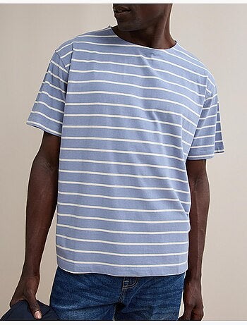 Camiseta de rayas, mo fashion