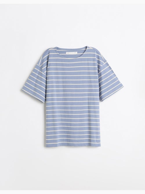 Camiseta de rayas, mo fashion - Kiabi Camiseta de rayas, mo fashion - Kiabi