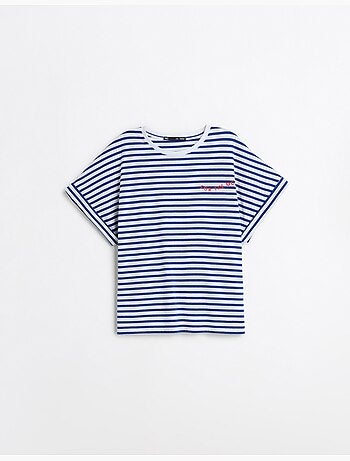 Camiseta de rayas, MO Fashion