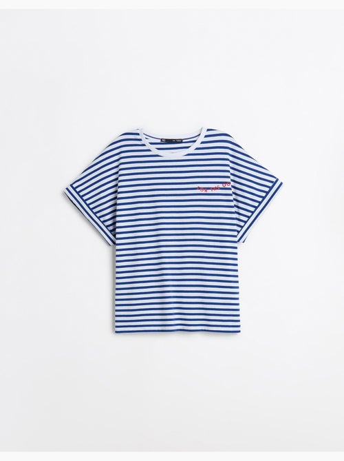 Camiseta de rayas, MO Fashion - Kiabi Camiseta de rayas, MO Fashion - Kiabi