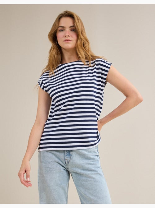 Camiseta de rayas, MO Fashion - Kiabi Camiseta de rayas, MO Fashion - Kiabi