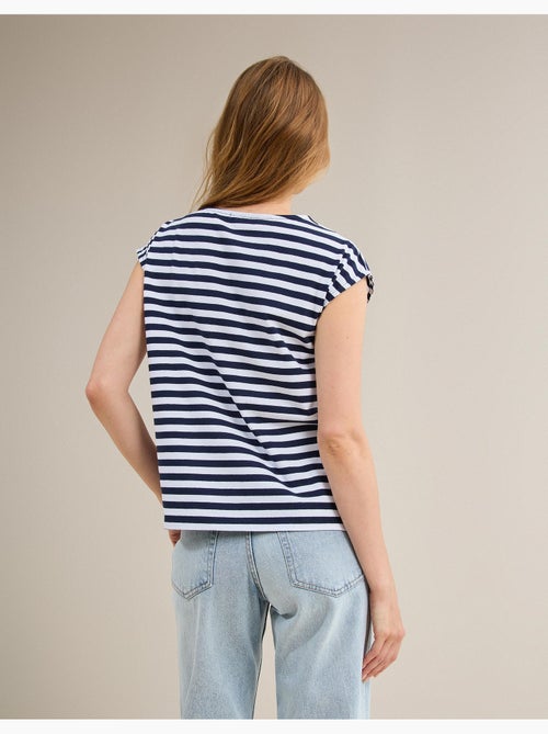 Camiseta de rayas, MO Fashion - Kiabi Camiseta de rayas, MO Fashion - Kiabi