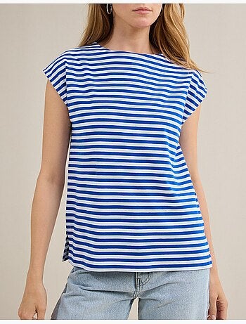 Camiseta de rayas, MO Fashion