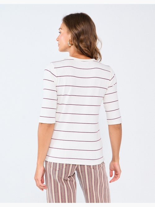 Camiseta de rayas, mo fashion - Kiabi Camiseta de rayas, mo fashion - Kiabi