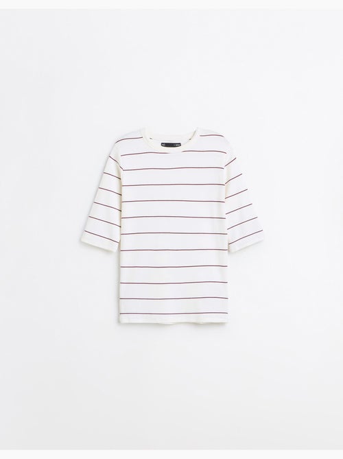 Camiseta de rayas, mo fashion - Kiabi Camiseta de rayas, mo fashion - Kiabi