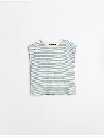 Camiseta de rayas, MO Fashion