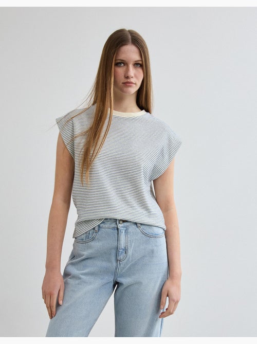 Camiseta de rayas, MO Fashion - Kiabi
