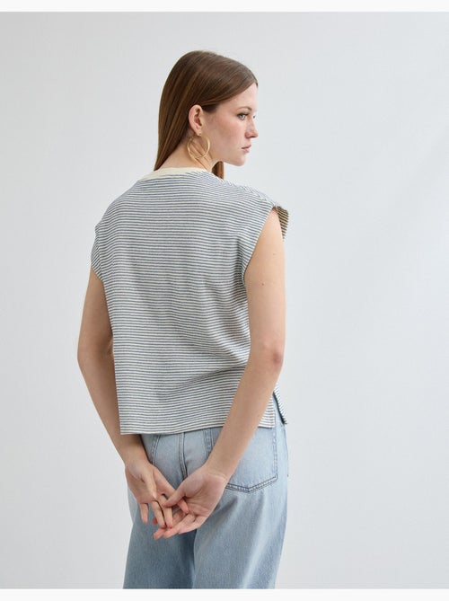 Camiseta de rayas, MO Fashion - Kiabi