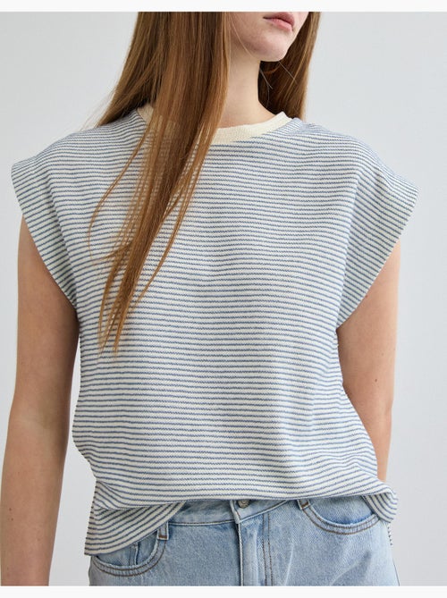 Camiseta de rayas, MO Fashion - Kiabi