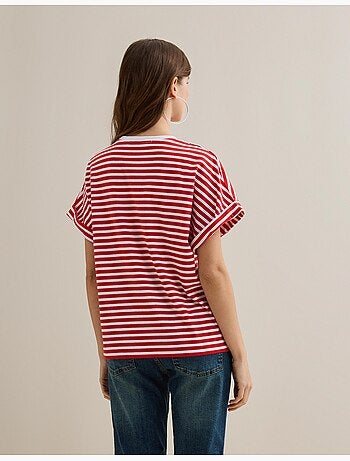 Camiseta de rayas, MO Fashion