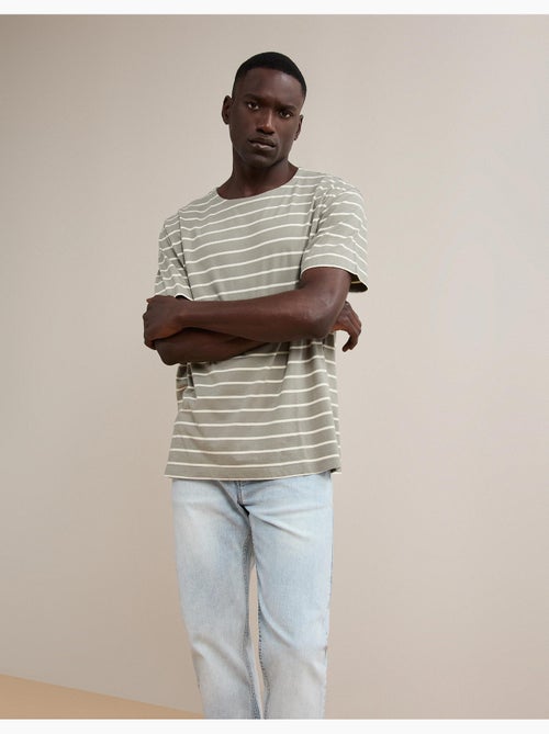 Camiseta de rayas, mo fashion - Kiabi
