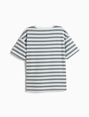 Camiseta de rayas, MO Fashion