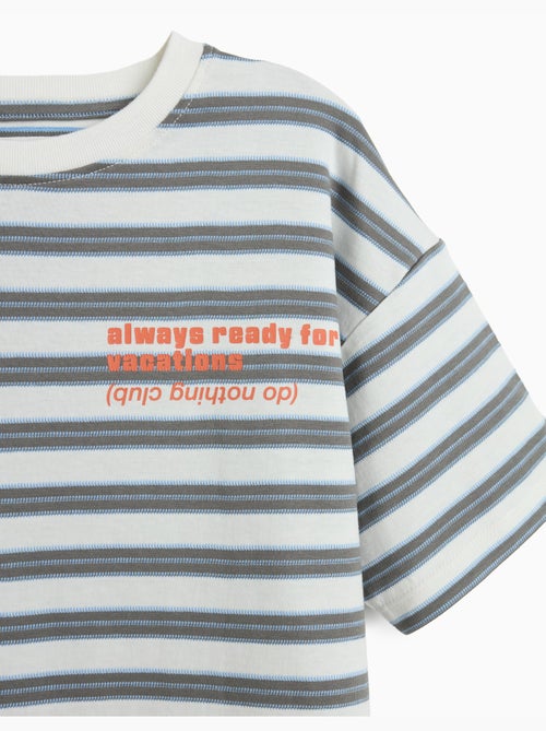 Camiseta de rayas, MO Fashion - Kiabi