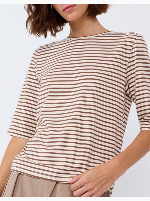Camiseta de rayas, mo fashion - Kiabi Camiseta de rayas, mo fashion - Kiabi