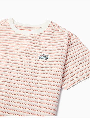 Camiseta de rayas, mo fashion