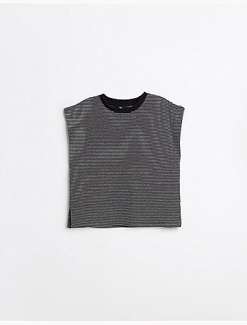 Camiseta de rayas, MO Fashion