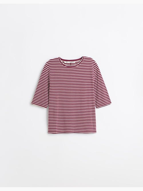 Camiseta de rayas, mo fashion - Kiabi