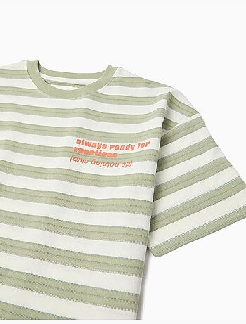 Camiseta de rayas, MO Fashion