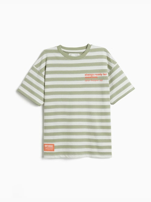 Camiseta de rayas, MO Fashion - Kiabi
