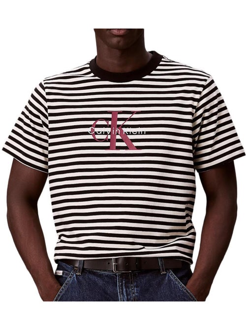 Camiseta de rayas para hombre Calvin Klein Jeans - Kiabi