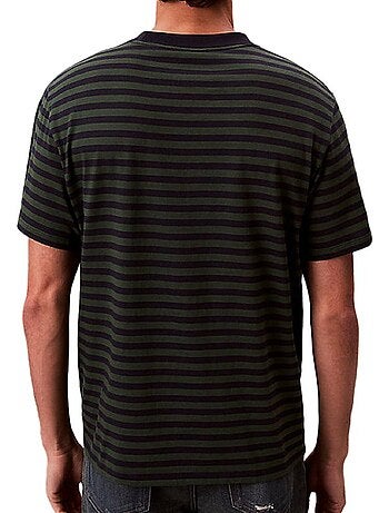 Camiseta de rayas para hombre Calvin Klein Jeans