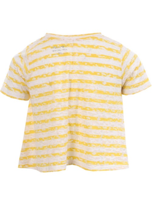 Camiseta de rayas para niña teddy smith marino - Kiabi